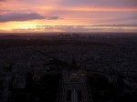 Pogled na Pariz z Eifflovega stolpa