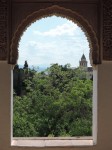 Alhambra pogled iz palače